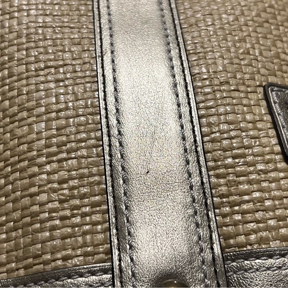 Coach Gold Canvas Tote - Picture 14 of 16